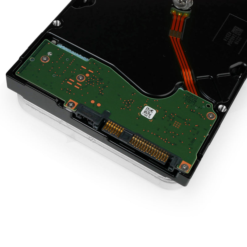 Dell/Seagate Exos X16 ST12000NM006J 12TB 7.2K RPM SAS 12Gb/s 512e 3.5in Hard Drive, back bottom connectors view