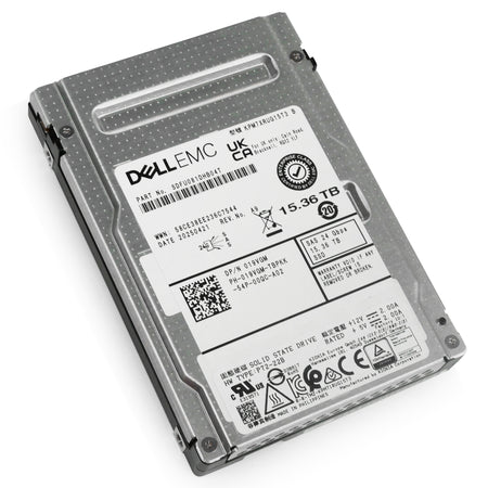 Dell/Kioxia PM7-R KPM7XRUG15T3 15.36TB 1 DWPD SAS-4 24Gb/s 3D TLC 2.5in Refurbished SSD