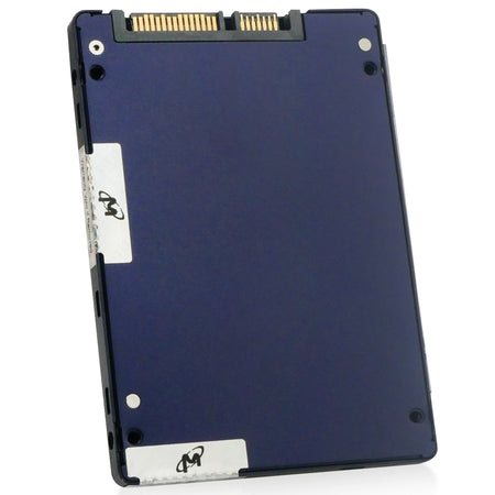 Dell/Micron 5100 PRO MTFDDAK1T9TCB 1.92TB SATA 6Gb/s 3D TLC 2.5in Solid State Drive, back angled view