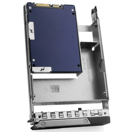 Dell G13 0R4V09 1.92TB SATA 6Gb/s 3D TLC Hybrid 3.5in Solid State Drive, back angled view