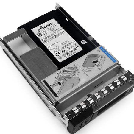 Dell G13 0R4V09 1.92TB SATA 6Gb/s 3D TLC Hybrid 3.5in Solid State Drive, front bottom view