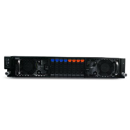 Gigabyte G292-Z42 2U 8-GPU Barebones Server Dual AMD EPYC 7H12 64-Core 16x DDR4 DIMM 8x 2.5" Bay Refurbished