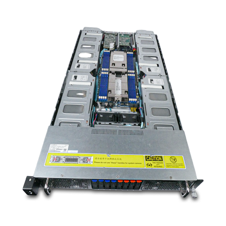 Gigabyte G292-Z42 2U 8-GPU Barebones Server Dual AMD EPYC 7H12 64-Core 16x DDR4 DIMM 8x 2.5" Bay Refurbished