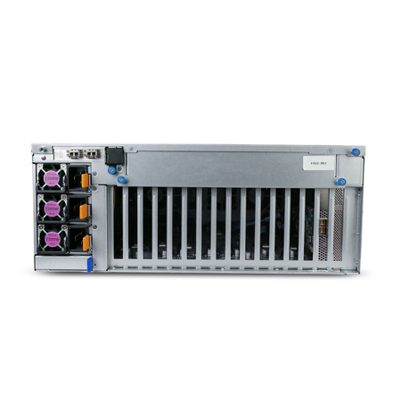Gigabyte G482-Z52 4U 8-GPU Barebones Server Dual AMD EPYC 7H12 64-Core 32x DDR4 DIMM 8x 2.5" Bay Refurbished