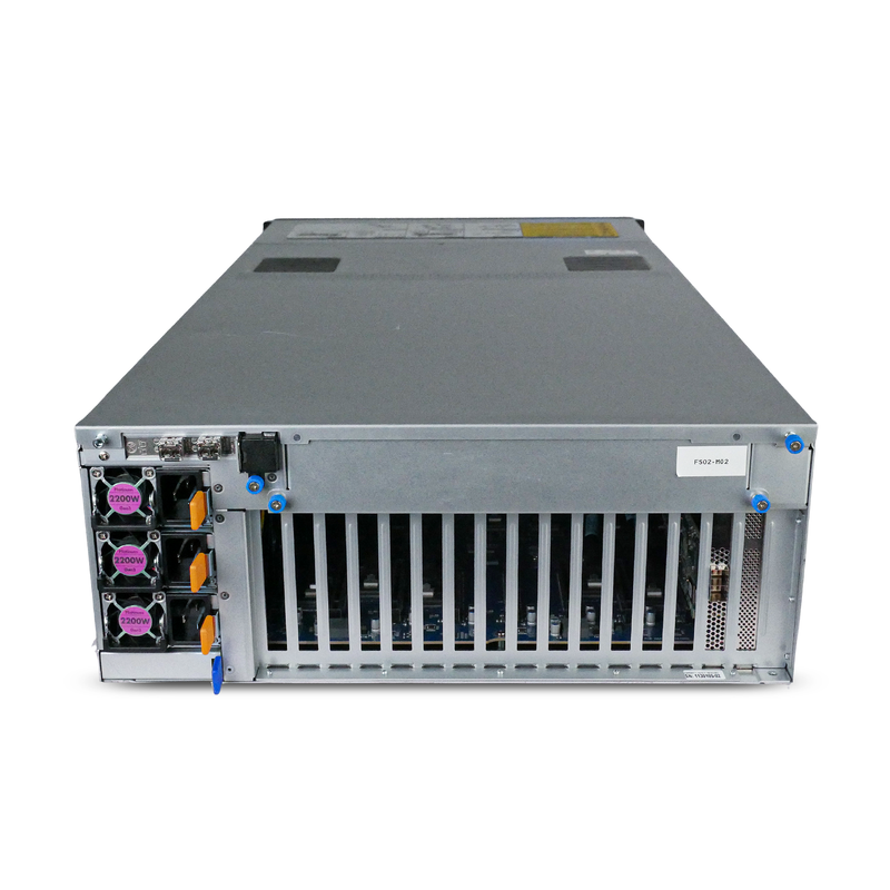 Gigabyte G482-Z52 4U 8-GPU Barebones Server Dual AMD EPYC 7H12 64-Core 32x DDR4 DIMM 8x 2.5" Bay Refurbished