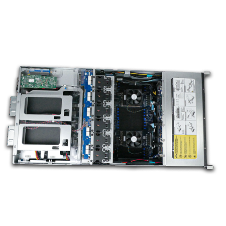 Gigabyte G492-Z51 4U 10-GPU Barebones Server Dual AMD EPYC 7742 64-Core 32x DDR4 DIMM 12x 3.5" Bay Refurbished