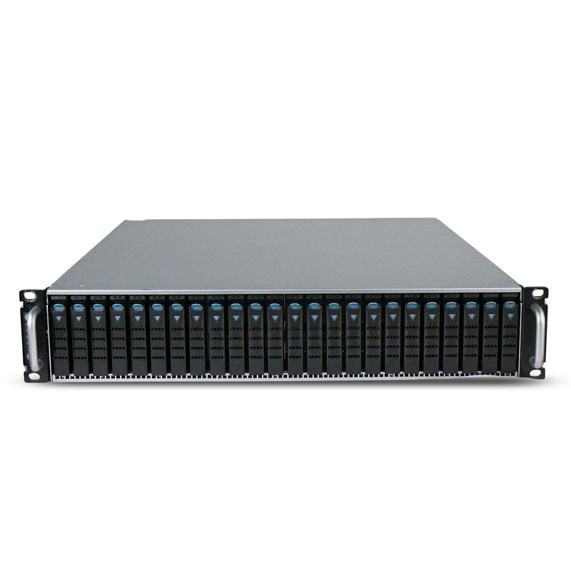 AIC J2024-01 24-Bay 2.5" SAS/SATA JBOD 2U Rackmount Storage Enclosure 2U24SAS3 Single Expander | 24-Bay Data Center JBOD Enclosure (Refurbished)