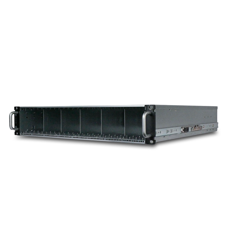 AIC J2024-01 24-Bay 2.5" SAS/SATA JBOD 2U Rackmount Storage Enclosure 2U24SAS3 Single Expander | 24-Bay Data Center JBOD Enclosure (Refurbished)