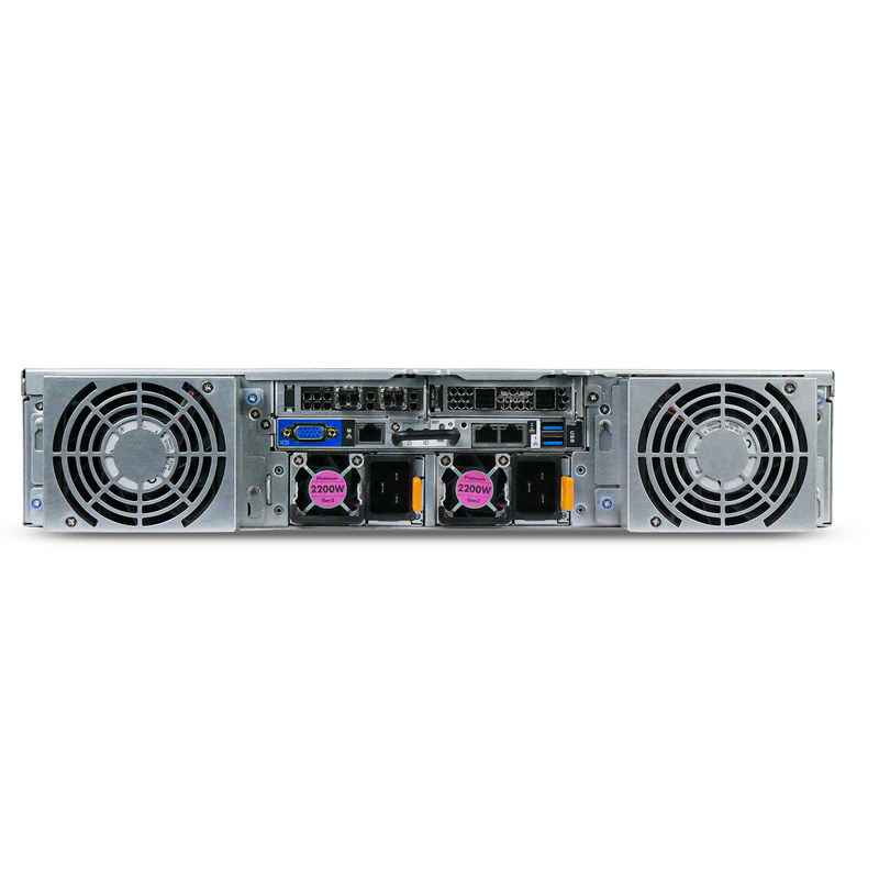 Gigabyte G292-Z42 2U 8-GPU Barebones Server Dual AMD EPYC 7713 64-Core 16x DDR4 DIMM 8x 2.5" Bay Refurbished