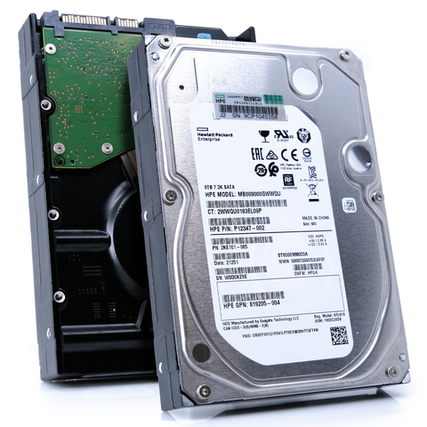 Seagate/HP Exos 7E8 ST8000NM000A 8TB 7.2K RPM SATA 6Gb/s 3.5in Refurbished HDD