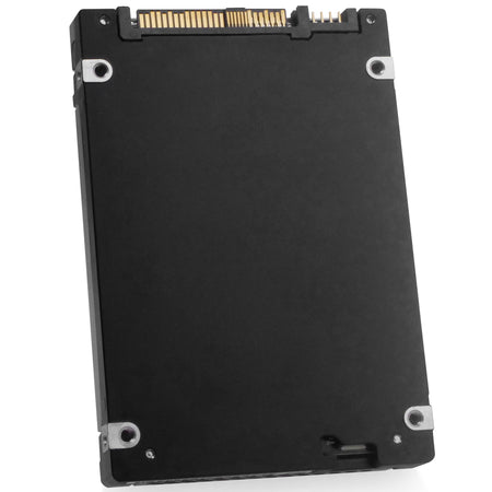 Dell/Kioxia CM7-R KCM7XRUG7T68 7.68TB 1 DWPD PCIe Gen 4.0 x4 8GB/s 3D TLC U.2 NVMe 2.5in Solid State Drive, back angled view
