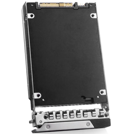 Dell G14 0VV2M7 7.68TB 1 DWPD PCIe Gen 4.0 x4 8GB/s 3D TLC U.2 NVMe 2.5in Solid State Drive, back angled view