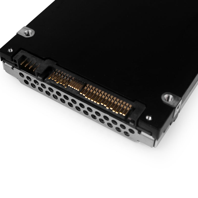 Dell/Kioxia CM7-R KCM7XRUG3T84 3.84TB 1 DWPD PCIe Gen 4.0 x4 8GB/s 3D TLC U.2 NVMe 2.5in Solid State Drive, back bottom connectors view