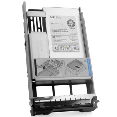 Dell G13 0GKTF1 1.92TB SATA 6Gb/s 3D TLC Hybrid 3.5in Refurbished SSD front angled view