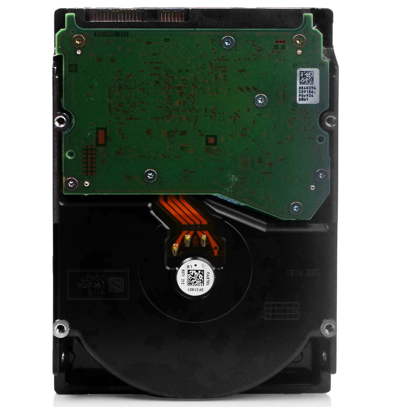 Western Digital Ultrastar DC HC530 WUH721414AL4200 0F31000 14TB 7.2K RPM SAS 12Gb/s 4Kn 3.5in Refurbished HDD, back view