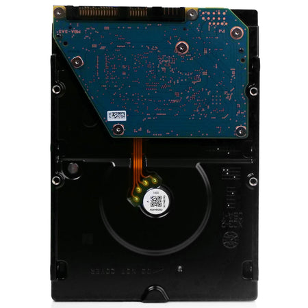 Toshiba MG08 MG08SDA800A 8TB 7.2K RPM SAS 12Gb/s 4Kn 3.5in Hard Drive, back view