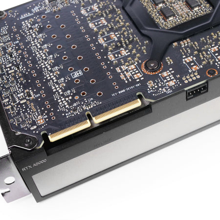 Dell/NVIDIA RTX A5000 24GB GDDR6 0J4KCH 699-5G132-0500-800 PCIe Gen 4.0 x16 Refurbished Workstation Graphics Card, back connectors view