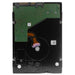 Seagate Exos 7E8 ST8000NM0075 8TB 7.2K RPM SAS 12Gb/s 256MB 3.5" Refurbished HDD, back view