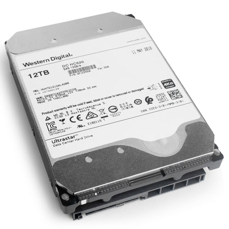 Western Digital Ultrastar He12 HUH721212AL4200 0F29560 12TB 7.2K RPM SAS 12Gb/s 4Kn 256MB 3.5" ISE HDD
