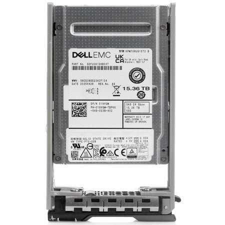 Dell G13 019VGM 15.36TB 1 DWPD SAS-4 24Gb/s 3D TLC 2.5in Refurbished SSD