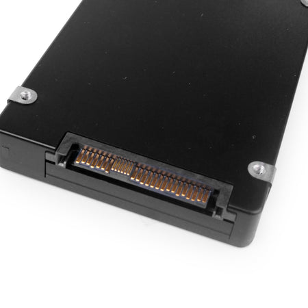 Samsung PM1725a MZWLL1T6HEHP 1.6TB 5 DWPD PCIe Gen 3.0 x4 4GB/s 3D TLC U.2 NVMe 2.5in Refurbished SSD, back bottom connectors view