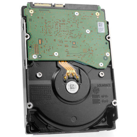 HGST Ultrastar Hs14 HSH721414ALN6M0 0F29865 14TB 7.2K RPM SATA 6Gb/s 4Kn Host Managed SMR 3.5in Refurbished HDD, back angled view