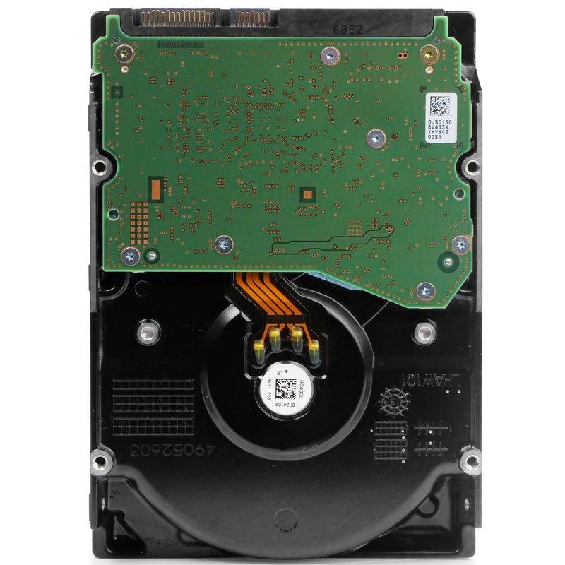 HGST Ultrastar Hs14 HSH721414ALN6M0 0F29865 14TB 7.2K RPM SATA 6Gb/s 4Kn Host Managed SMR 3.5in Refurbished HDD, back view