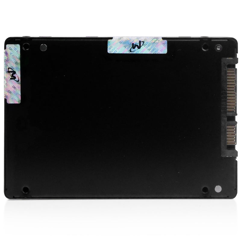 Micron 5300 PRO MTFDDAK7T6TDS-1AW1ZABYY 7.68TB SATA 6Gb/s 3D TLC 2.5in Solid State Drive, back view