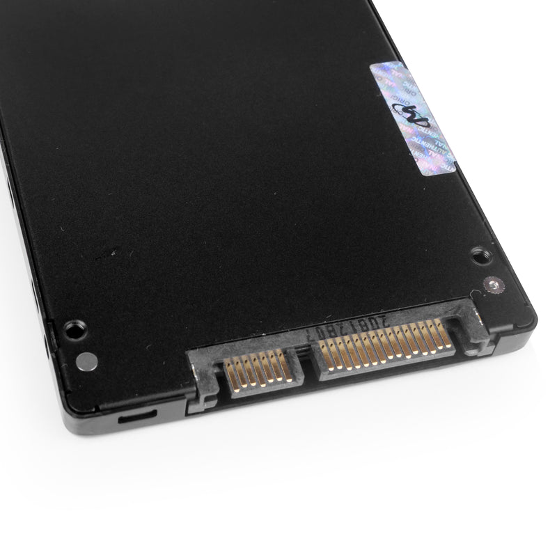 Micron 5300 PRO MTFDDAK7T6TDS-1AW1ZABYY 7.68TB SATA 6Gb/s 3D TLC 2.5in Solid State Drive, back bottom connectors view