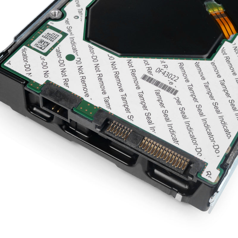 Dell G14 0HNHWC 16TB 7.2K RPM SAS 12Gb/s 512e 3.5in Hard Drive, back bottom connectors view