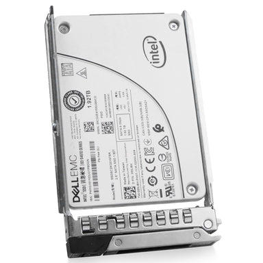 Dell G14 055J8H 1.92TB 3 DWPD SATA 6Gb/s 3D TLC 2.5in Refurbished SSD, front angled view