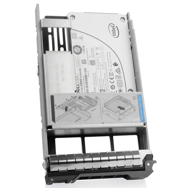 Dell G13 055J8H 1.92TB 3 DWPD SATA 6Gb/s 3D TLC Hybrid 3.5in Refurbished SSD, front angled view