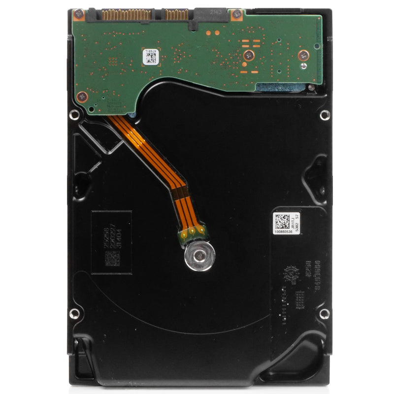 Seagate Exos X20z ST20000NM001J 20TB 7.2K RPM SATA 6Gb/s 3.5in Refurbished HDD,  back view