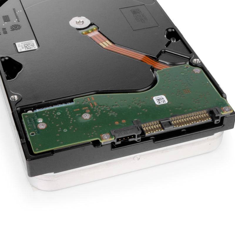 Seagate Exos X16 ST14000NM002G 14TB 7.2K RPM SAS 12Gb/s 3.5in Recertified Hard Drive, back connectors view