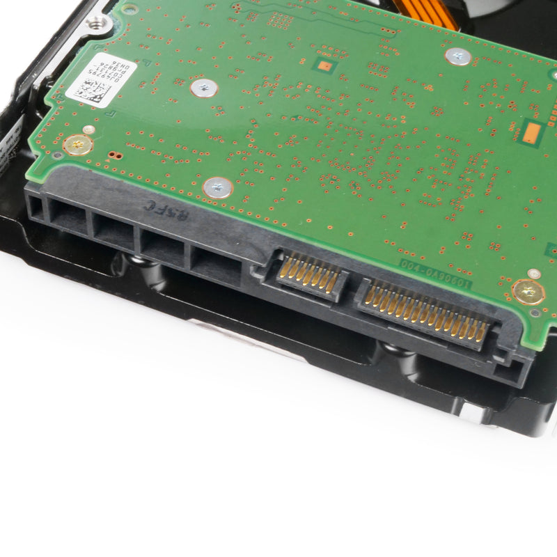 Dell G14 0T2YHT 12TB 7.2K RPM SATA 6Gb/s 512e 3.5in Refurbished HDD, bottom connectors