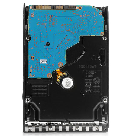 HP Generation 11 P04386-002 MB014000GWTFF 14TB 7.2K RPM SATA 6Gb/s 512e 3.5in Refurbished HDD, back view