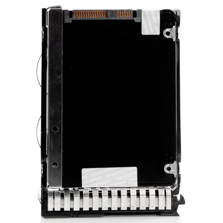 HP Generation 8 AREA3840S5xnFTRI 874431-003 3.84TB 1 DWPD SAS 12Gb/s 3D TLC V-NAND in Refurbished SSD, back view