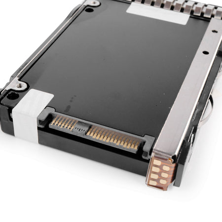 HP Generation 8 AREA3840S5xnFTRI 874431-003 3.84TB 1 DWPD SAS 12Gb/s 3D TLC V-NAND in Refurbished SSD, back connectors view