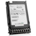 HP Generation 11 874431-003 AREA3840S5xnFTRI 3.84TB 1 DWPD SAS 12Gb/s 3D TLC V-NAND 2.5in Refurbished SSD, front angled view