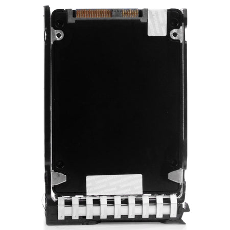 HP Generation 11 874431-003 AREA3840S5xnFTRI 3.84TB 1 DWPD SAS 12Gb/s 3D TLC V-NAND 2.5in Refurbished SSD, back view