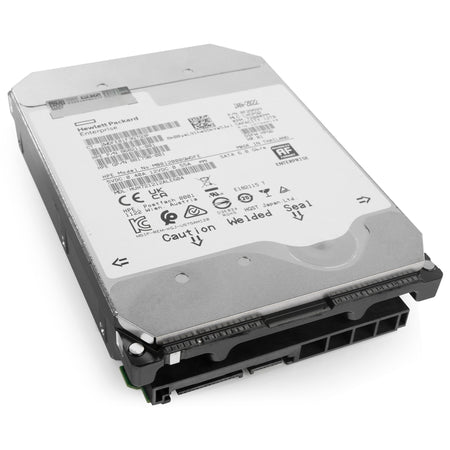 HP/Western Digital Ultrastar DC HC520 HUH721212ALE604 0F29593 12TB 7.2K RPM SATA 6Gb/s 512e 3.5in Refurbished HDD, bottom view