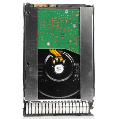 HP Generation 8 MB012000GWDFE 868211-001 12TB 7.2K RPM SATA 6Gb/s 512e 3.5in Refurbished HDD, back view