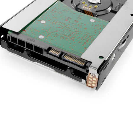 HP Generation 8 MB012000GWDFE 868211-001 12TB 7.2K RPM SATA 6Gb/s 512e 3.5in Refurbished HDD, bottom connectors view