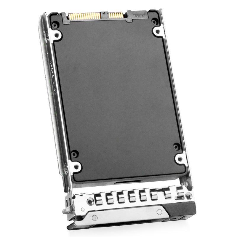 Dell G14 0086DD 1.92TB 1 DWPD SAS 12Gb/s 3D TLC V-NAND 2.5in Refurbished SSD, back angled view