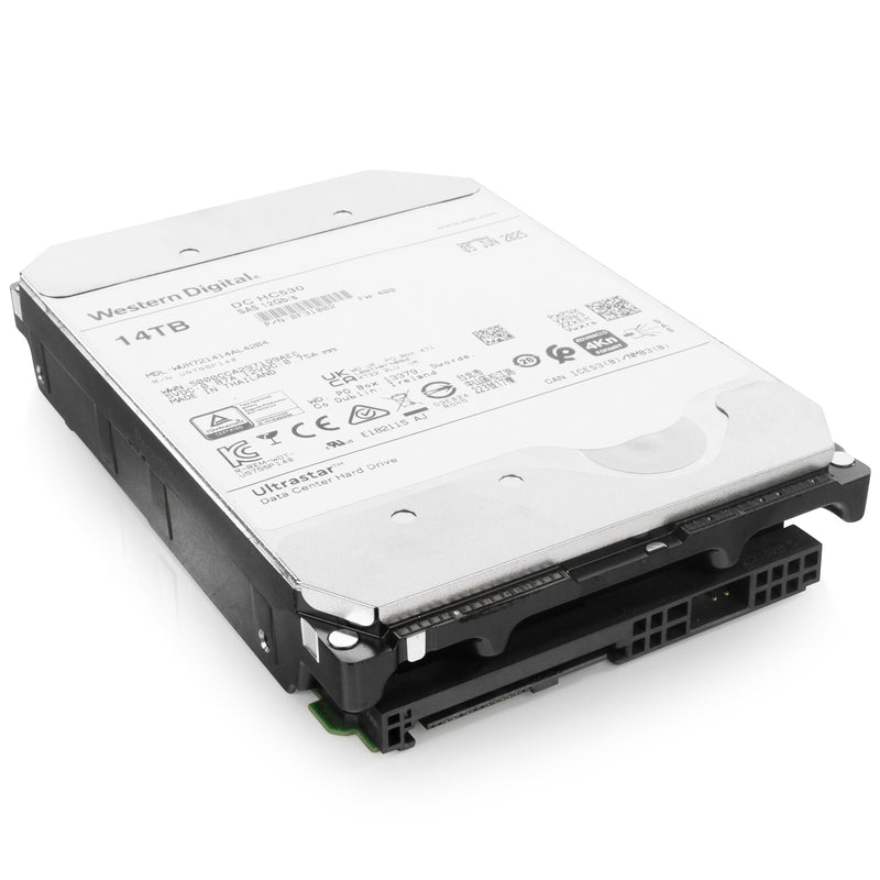 Western Digital Ultrastar DC HC530 WUH721414AL4204 0F31002 14TB 7.2K RPM SAS 12Gb/s 4kn 3.5in Recertified Hard Drive