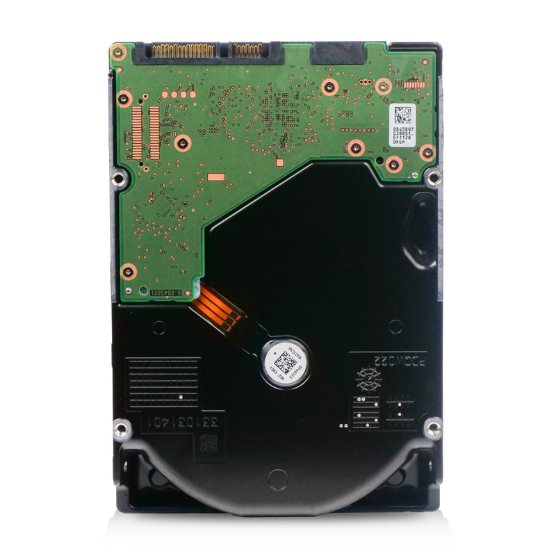 Western Digital Ultrastar DC HC560 WUH722020ALE604 0F38761 20TB 7.2K RPM SATA 6Gb/s 512e 3.5in Refurbished HDD, back view