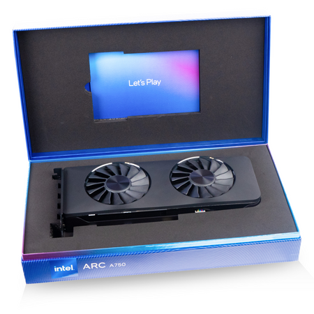 intel limited edition arc a750 8gb video card Graphics 8 gb GDDR6 Configuration:Box English Booster Box Based on the Xe M Reshiram Gx Gmax