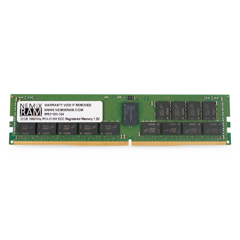NEMIX RAM MR21300-324 32GB DDR4 2666MHz RDIMM 2Rx4 ECC Server RAM