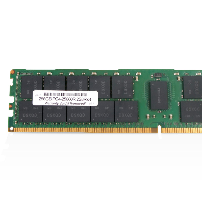 Micron MTA144ASQ32G72PSZ 256GB DDR4 3200MHz RDIMM ECC Server RAM PC4-25600R Refurbished Memory