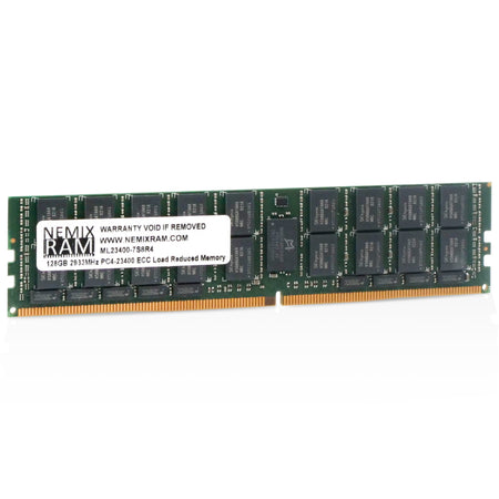 NEMIX ML23400-7S8R4 128GB 8Rx4 DDR4 2933MHz LRDIMM ECC Server RAM (PC4-23400) Seller Refurbished